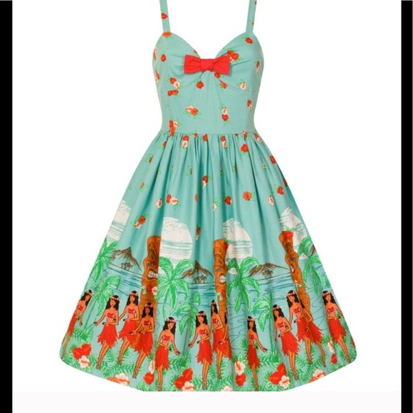 Lindy Bop Dresses & Skirts - Lindy Bop Tiki Swing Dress